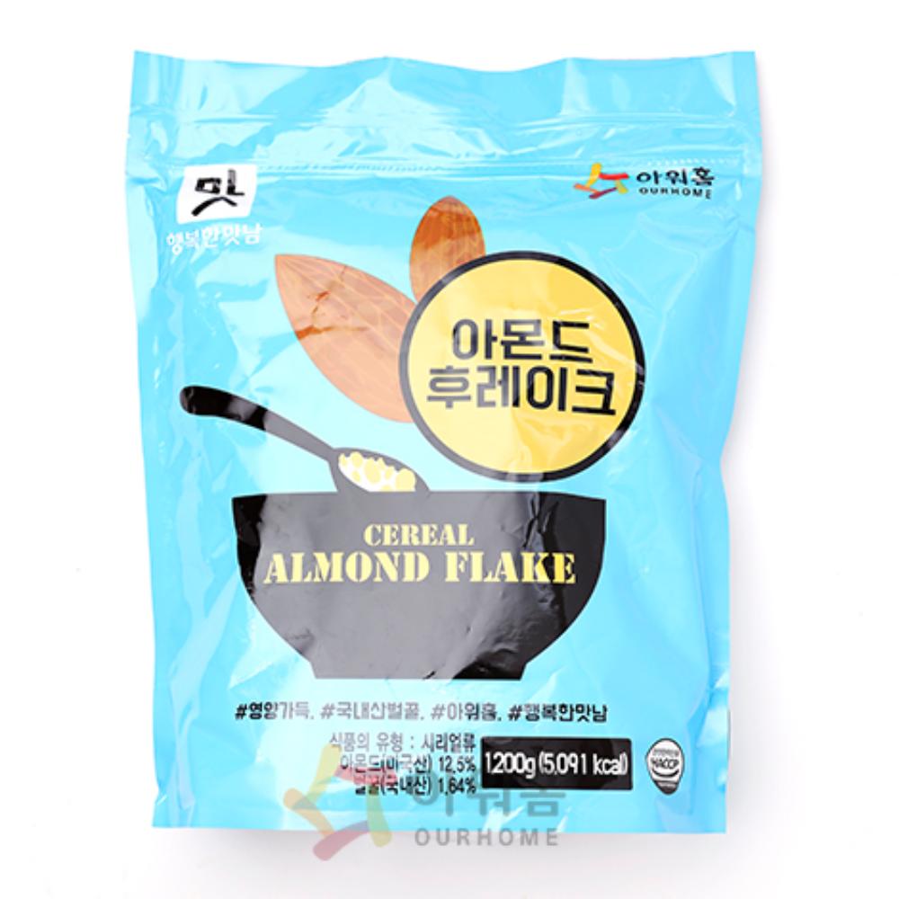 아몬드후레이크 행복한맛남 PK.(1.2kg)